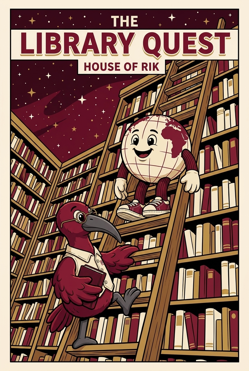 RIK Reading Buddies #1 — The Library Quest by House of RIK